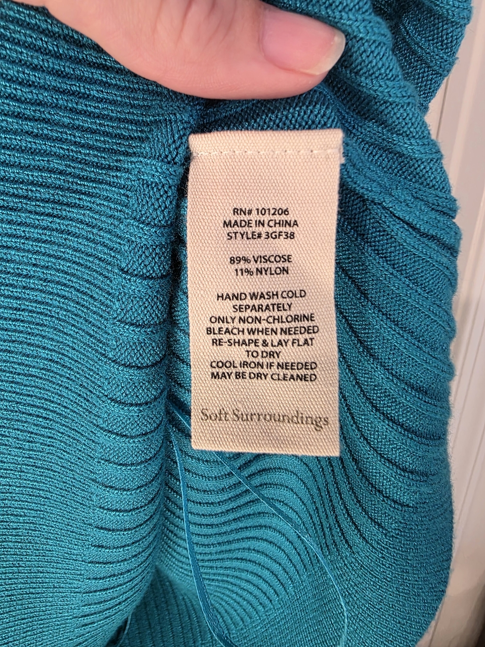 Soft Surroundings Ribbed Sweater Tank - Picture 2 of 4